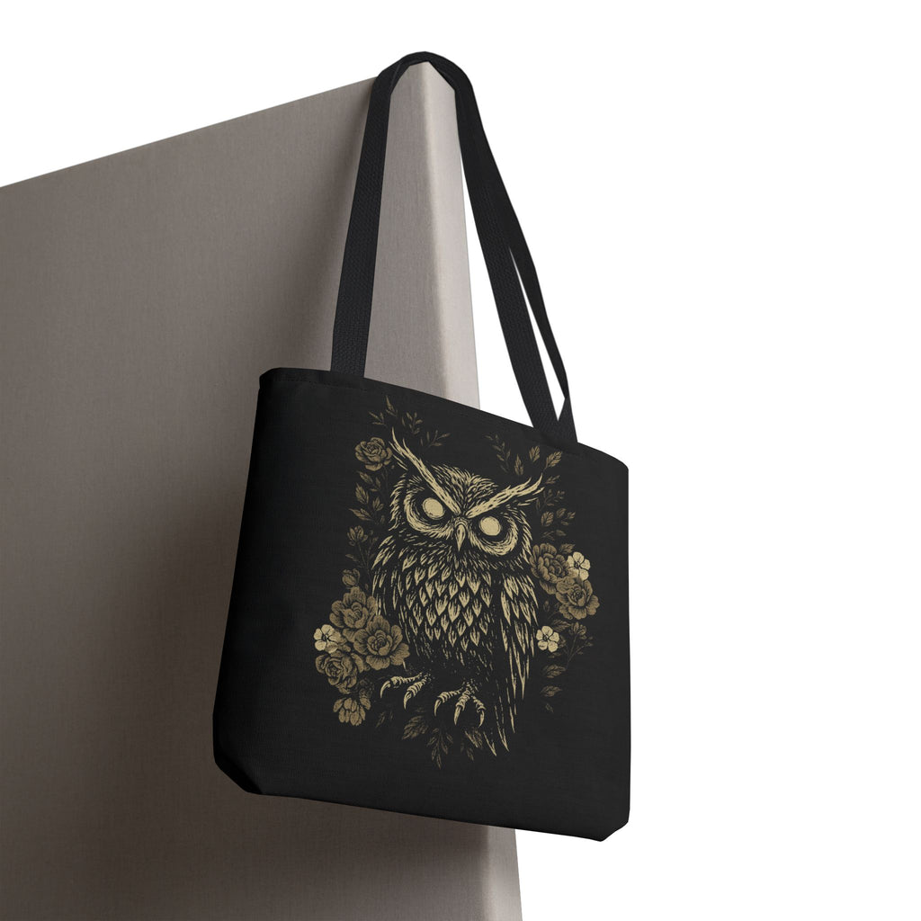 Owl Printed Halloween Tote Bag
