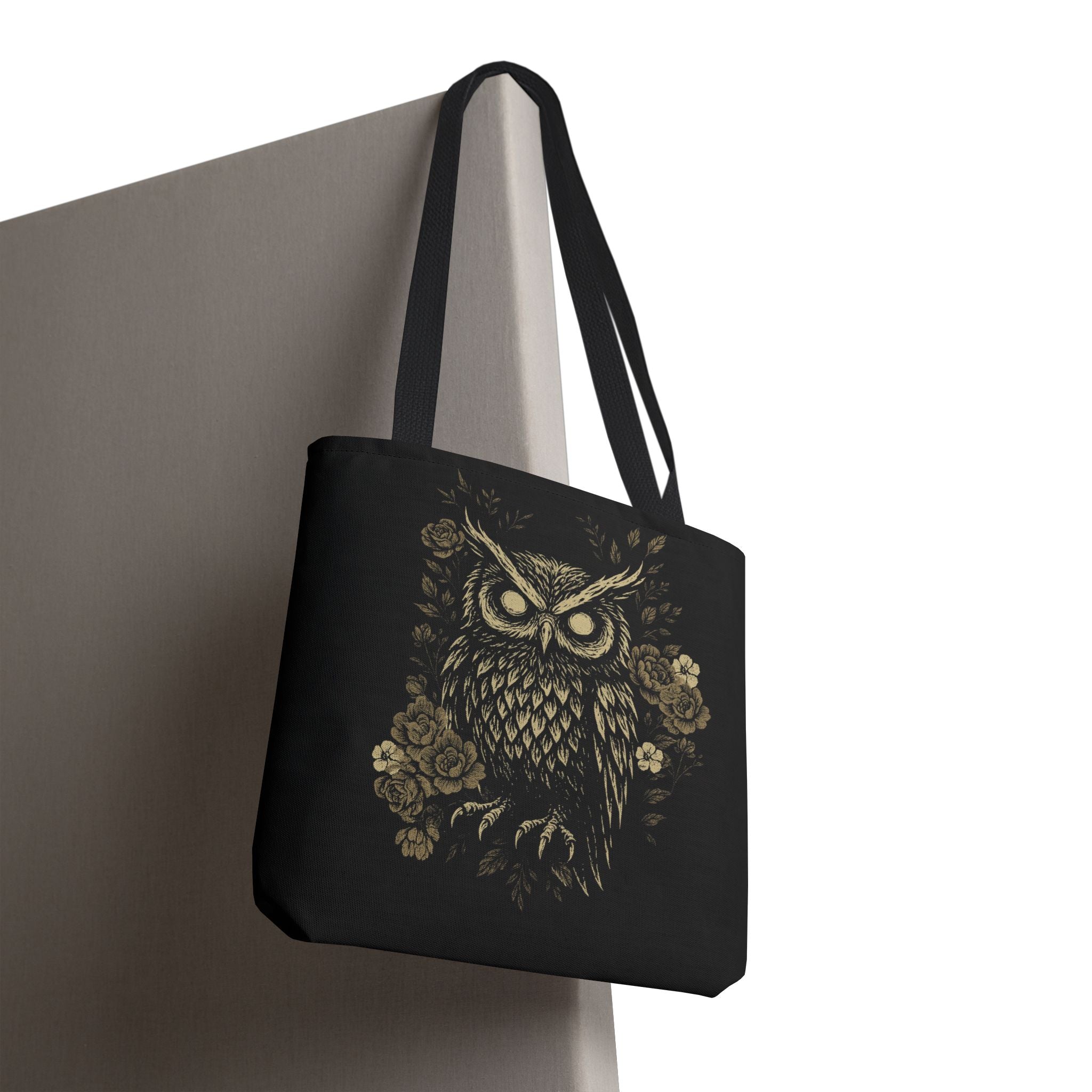 Owl Printed Halloween Tote Bag