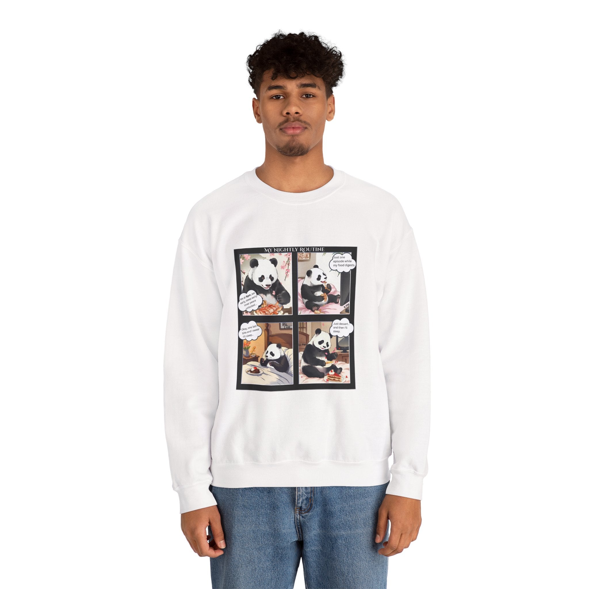 Panda Comic Unisex Sweatshirt