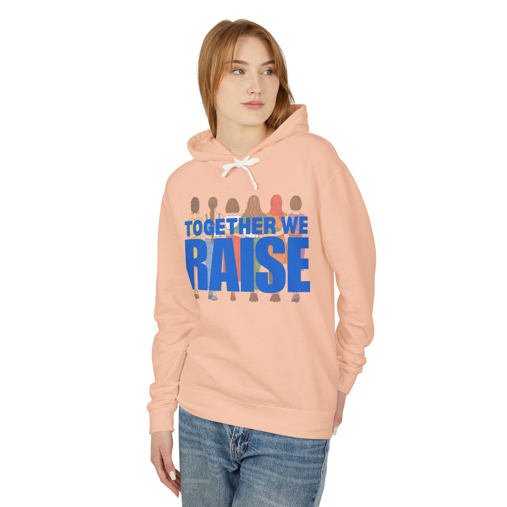 Together We Raise Hoodie — Community & Parenting Support Sweatshirt