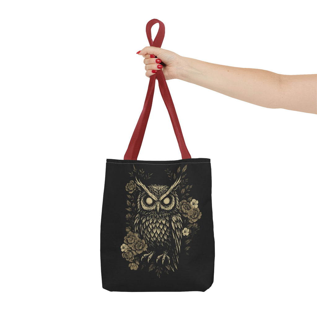 Owl Printed Halloween Tote Bag