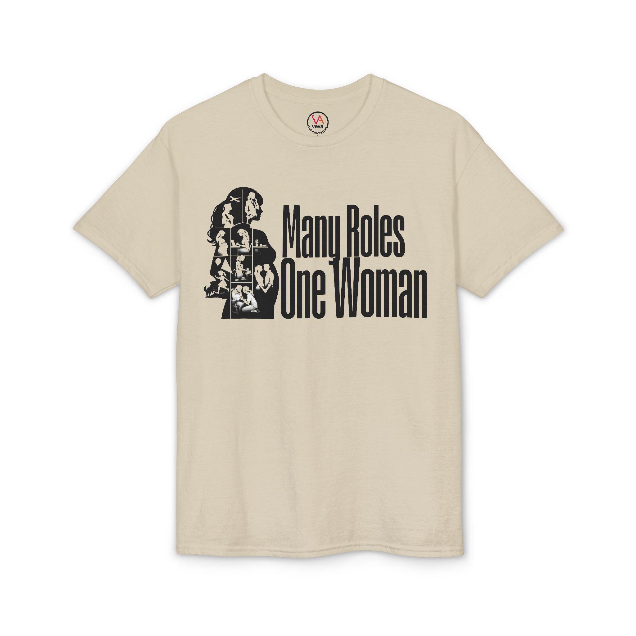 Many Roles, One Woman T-Shirt — Women's Multitasker Pride Tee