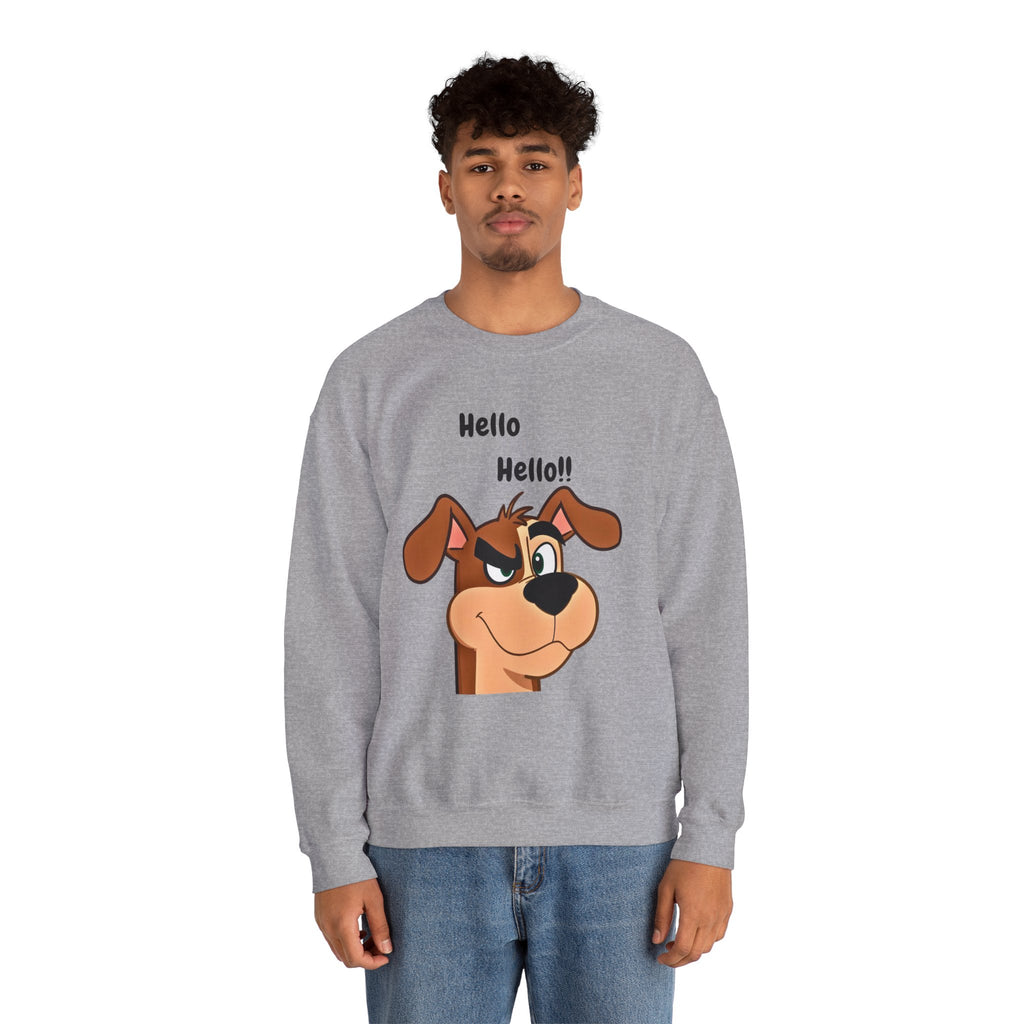 Funny Dog Graphic Crewneck Sweatshirt | Unisex