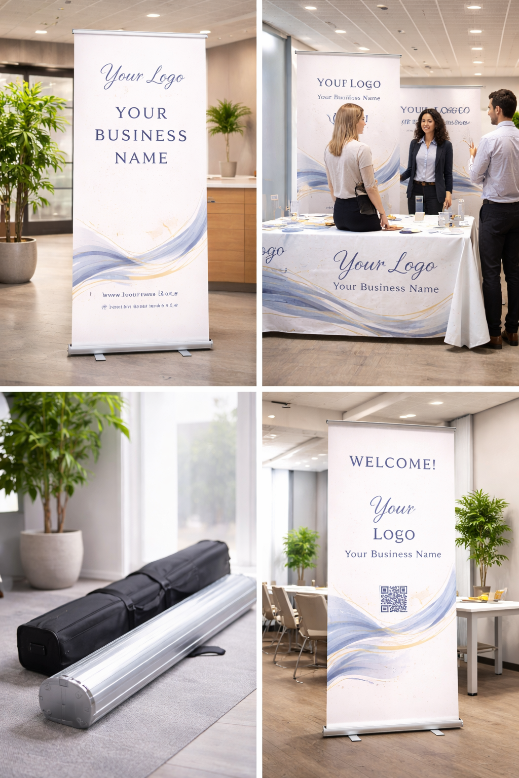 Custom Retractable Banners (Pull-Up Banners)