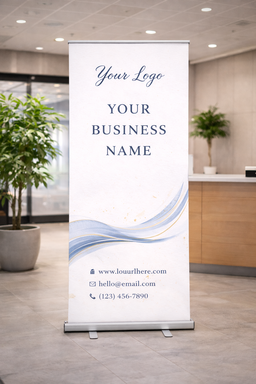 Custom Retractable Banners (Pull-Up Banners)