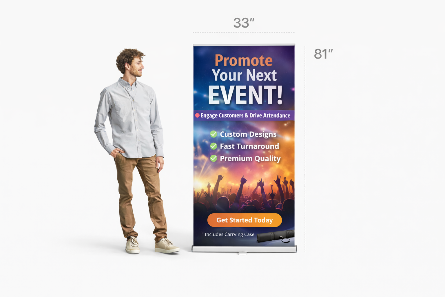 Custom Retractable Banners (Pull-Up Banners)