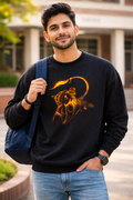 Lord Hanuman Divine Strength Customized Sweatshirt