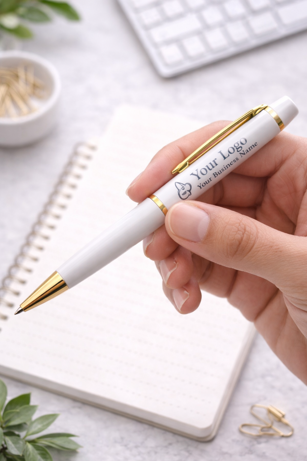 Custom Logo Metallic Engrave Pens