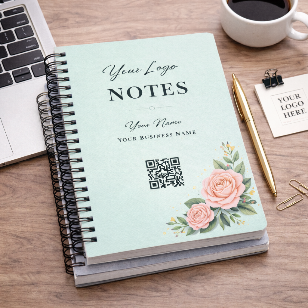Personalized Custom Spiral Notebook