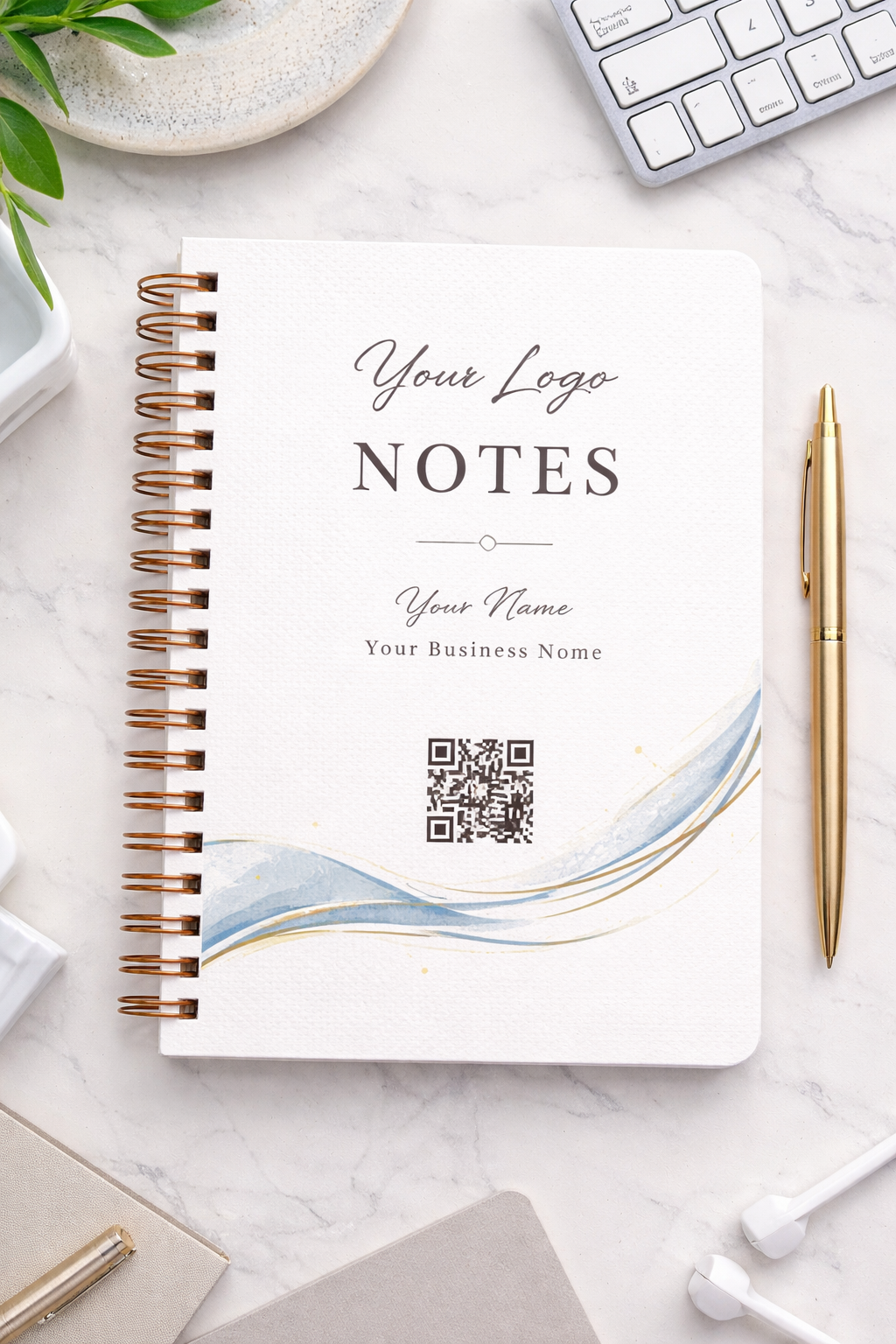 Personalized Custom Spiral Notebook