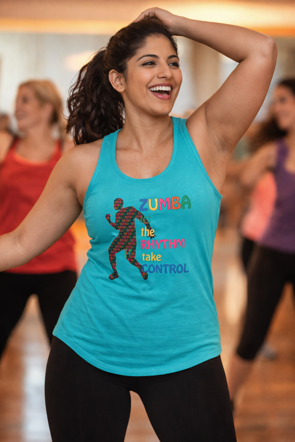 Zumba Rhythm – Women’s Racerback Tank