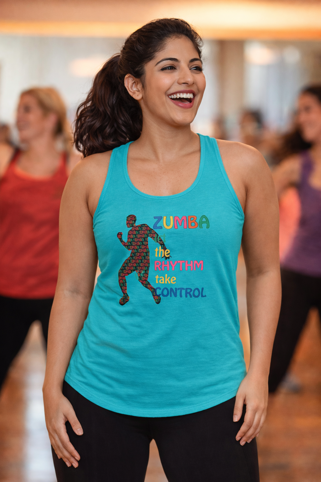 Zumba Rhythm – Women’s Racerback Tank