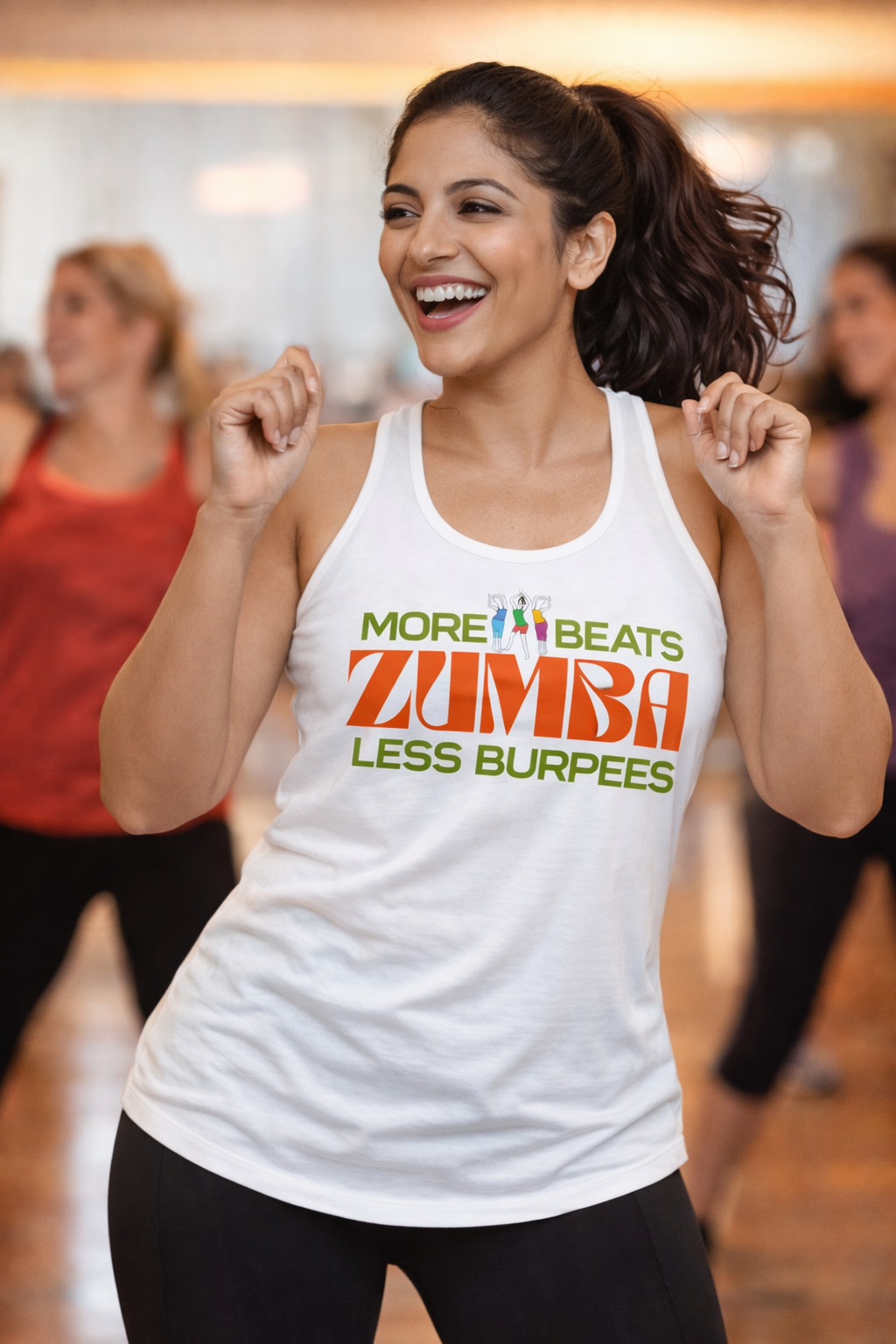 Zumba Beats – Women’s Racerback Tank