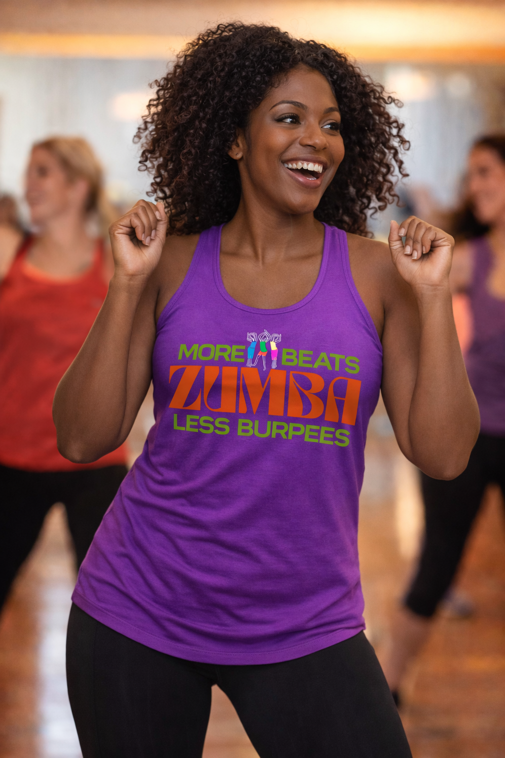Zumba Beats – Women’s Racerback Tank
