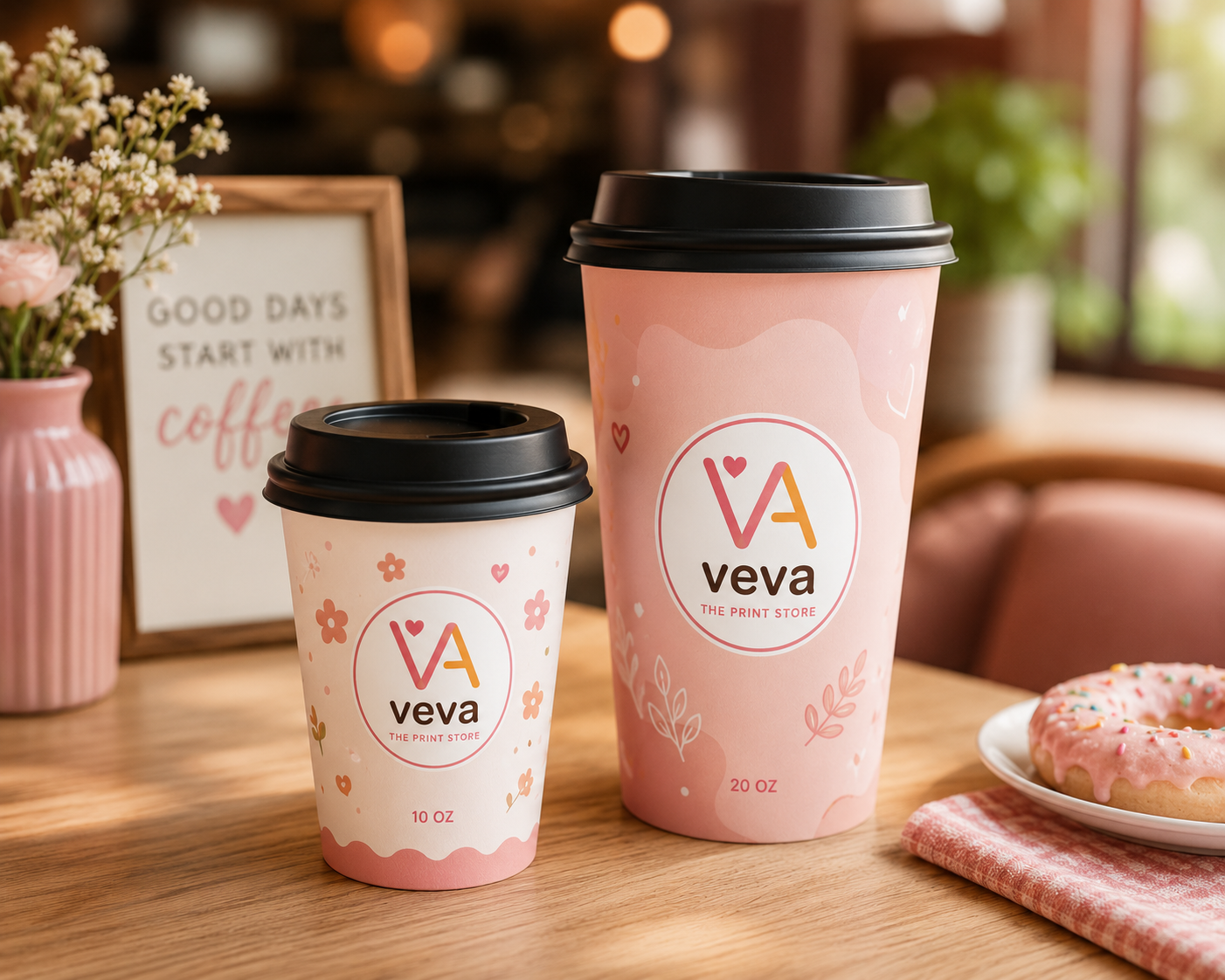 Custom Single Wall Paper Cups