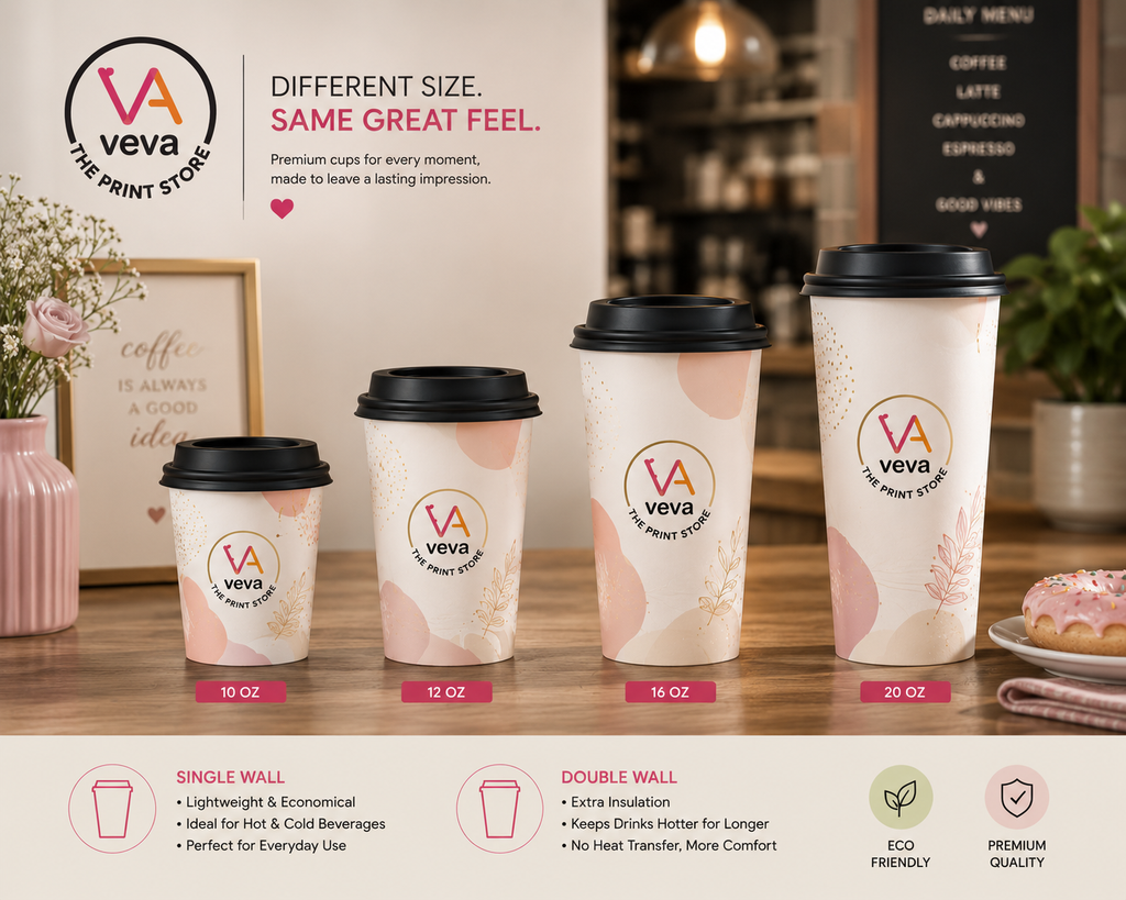 Custom Single Wall Paper Cups