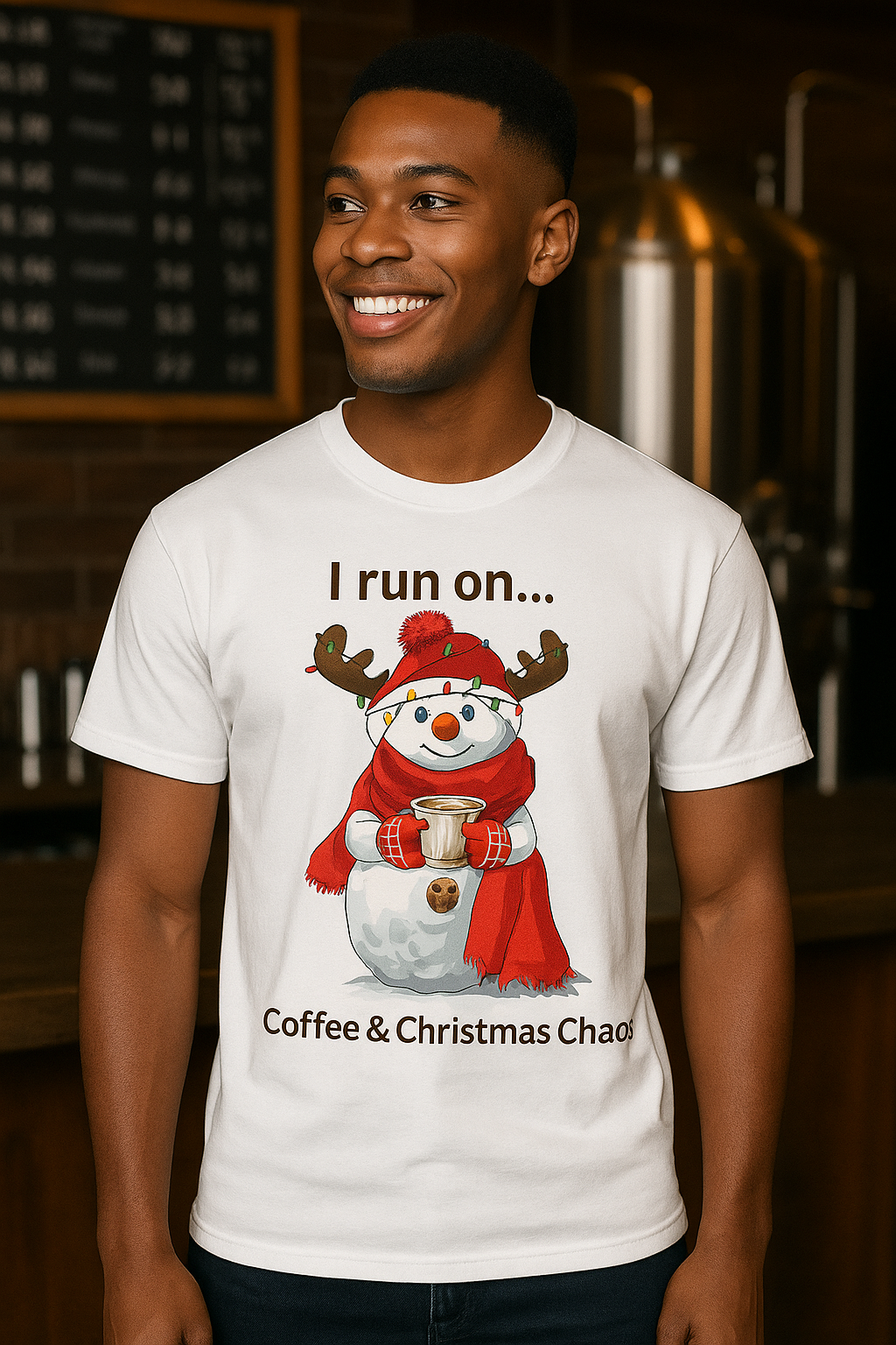 Christmas Snowman Holiday Unisex T-Shirt