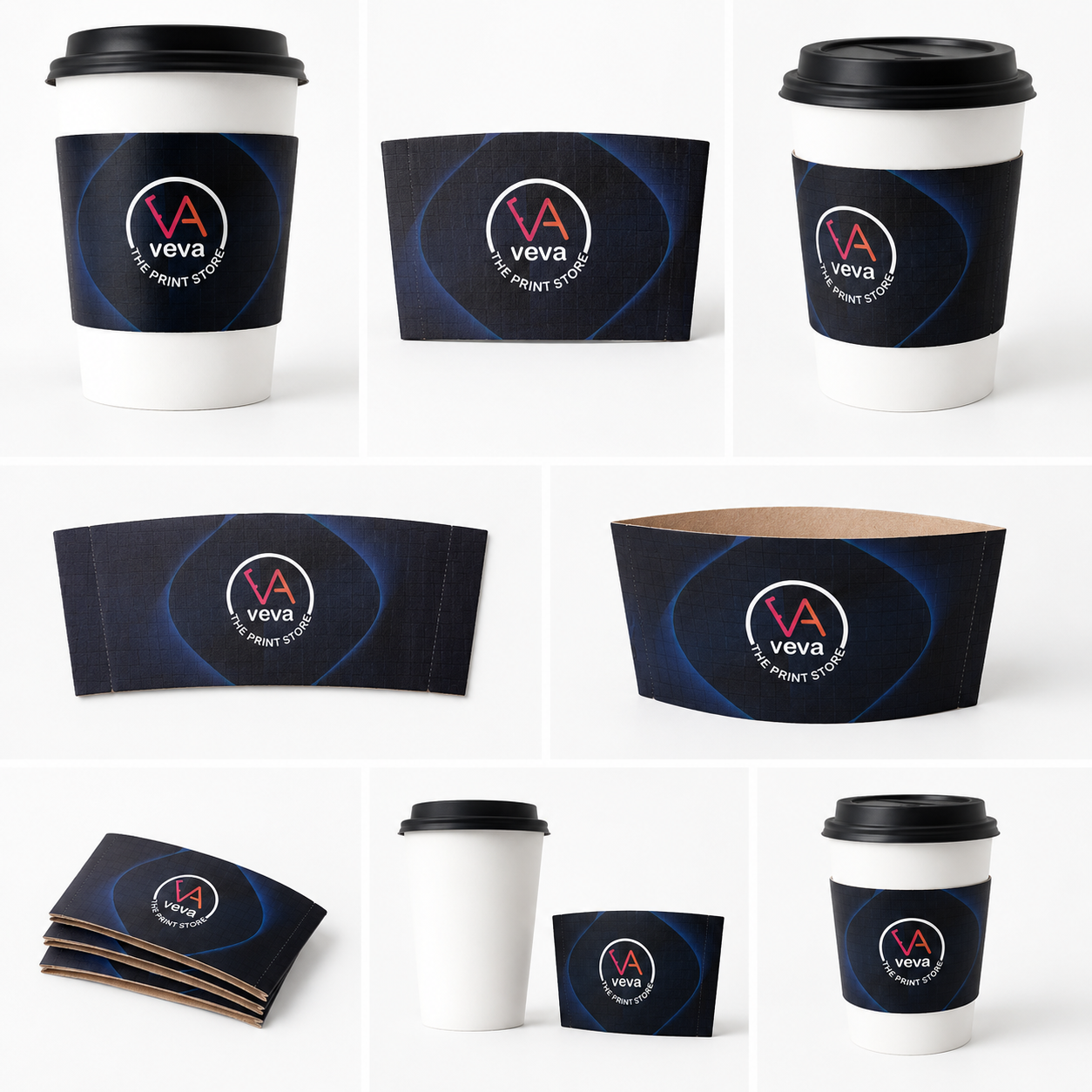 Custom Paper Cup Sleeves