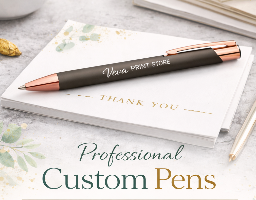 Custom Logo Metallic Engrave Pens