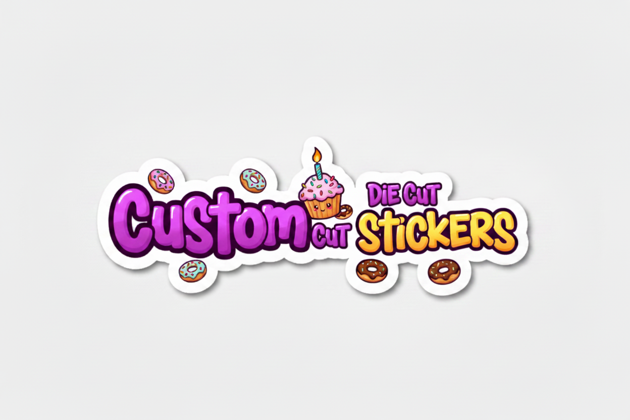 Die-Cut Sticker Singles