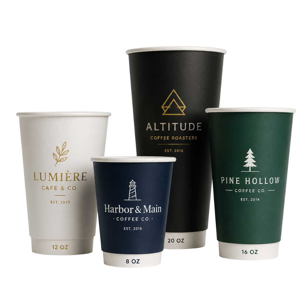 Custom Double Wall Paper Cups