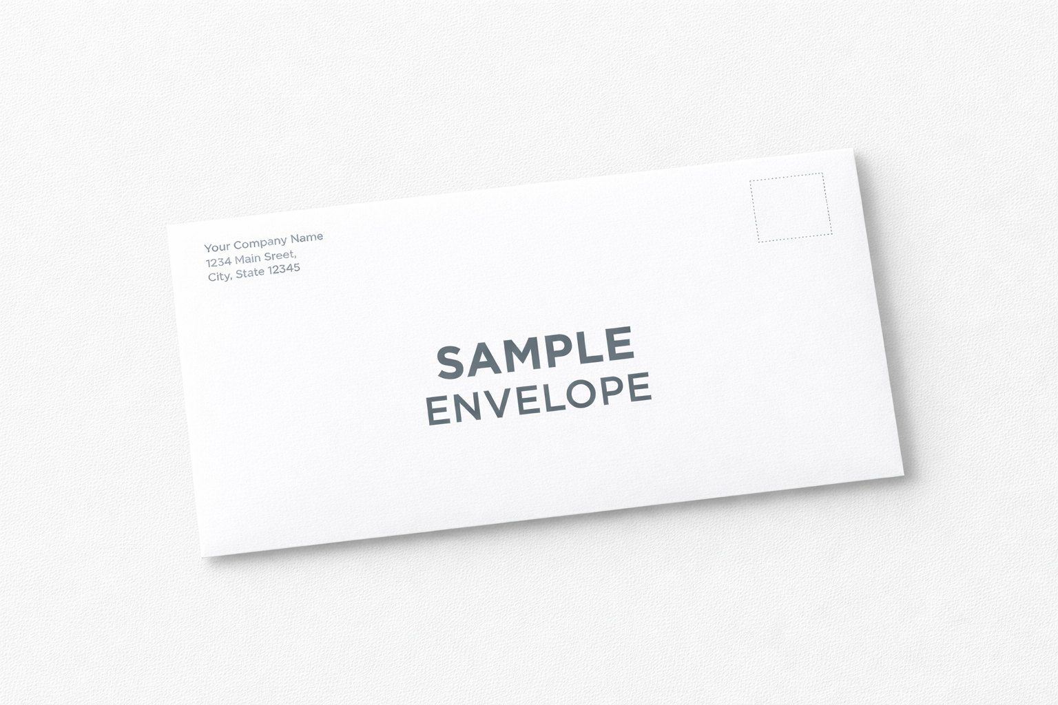 #9 Envelopes - Custom - No Window - Gum Seal