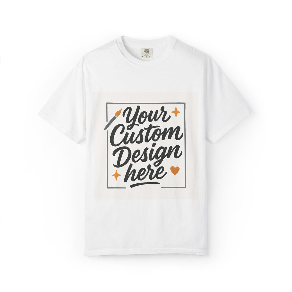 Personalized Unisex Cotton Tee with Customization