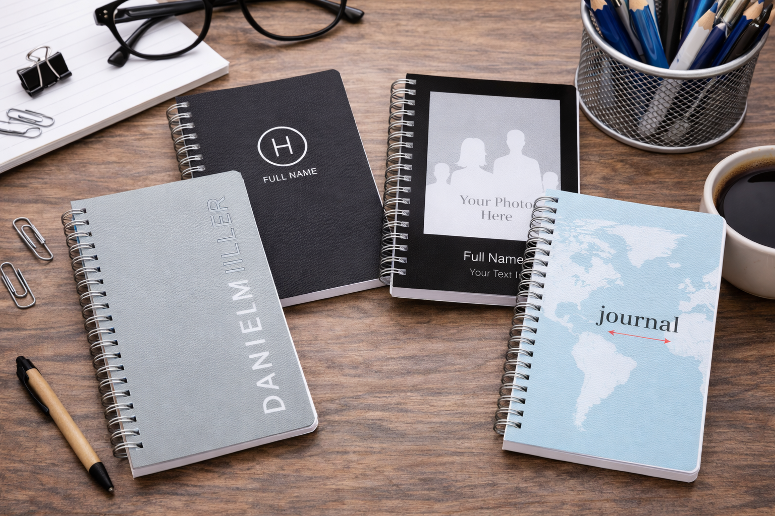 Spiral Notebooks/Journals/Note pads
