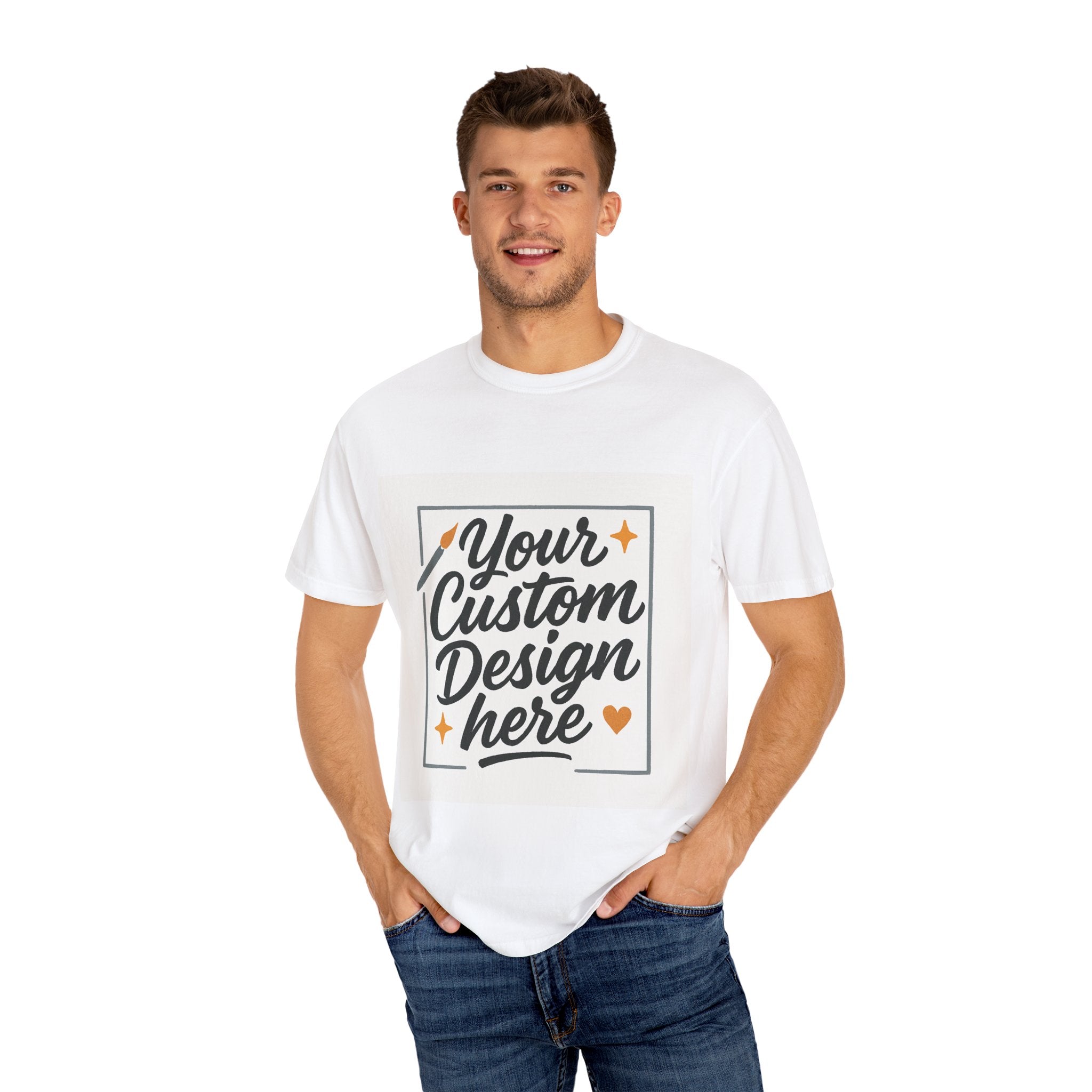 Personalized Unisex Cotton Tee with Customization