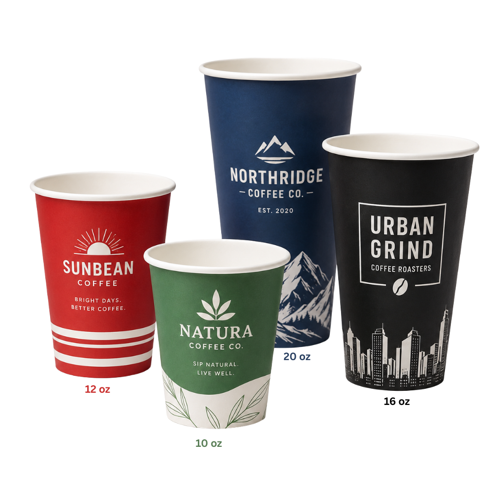 Custom Single Wall Paper Cups