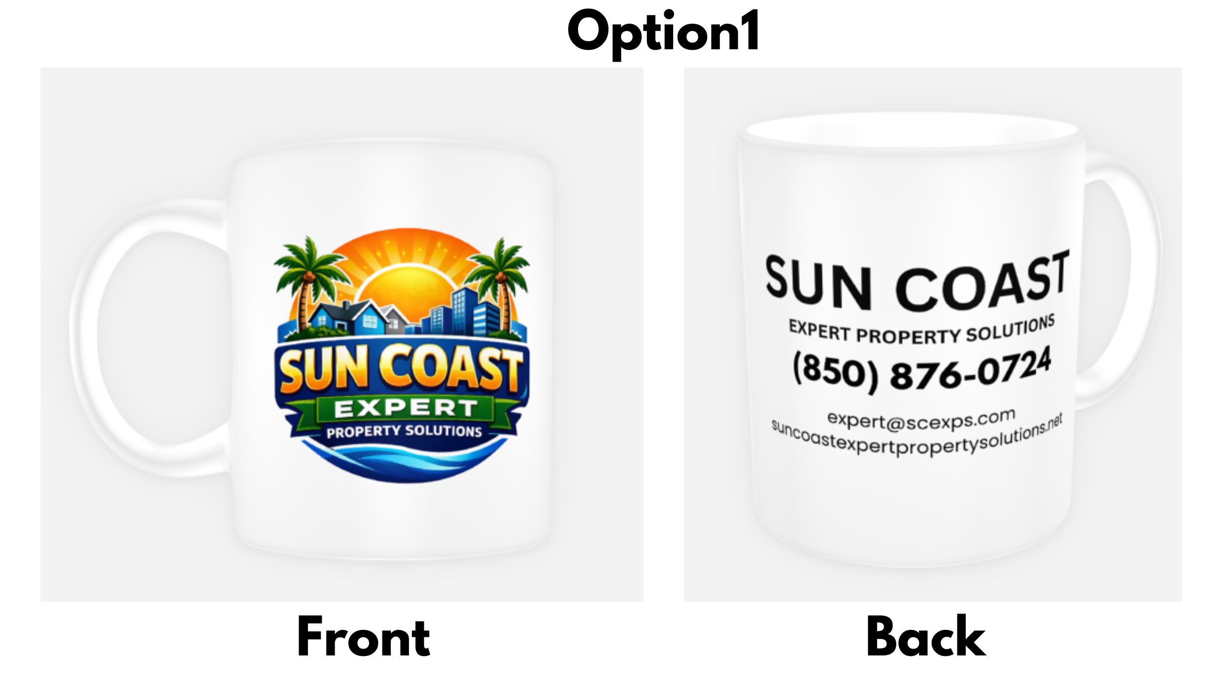 White Ceramic Mug 11oz
